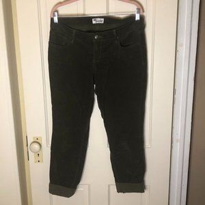 Green Corduroy Pants